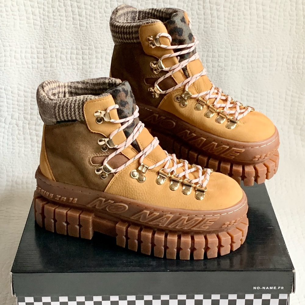 NWT No Name Women’s Platform Boots UK 5 - Picture 1 of 7